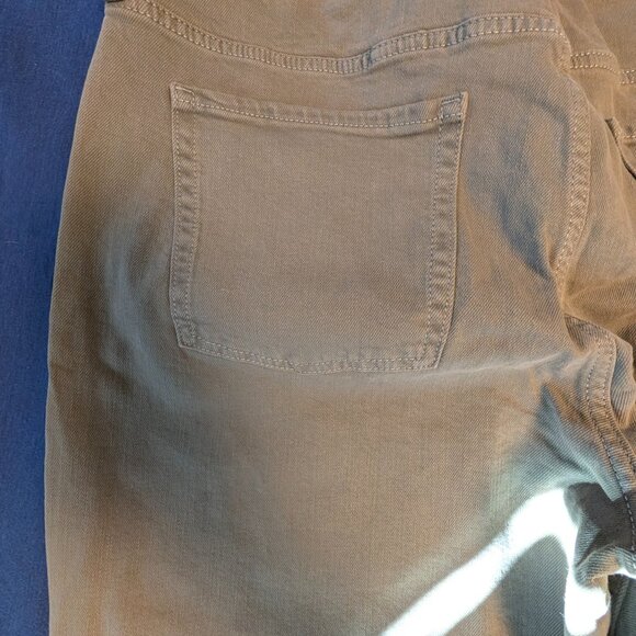 Old Navy Sky-Hi Green Wide Leg Pants | Extra High Rise Curvy | Size 16 Petite - Picture 6 of 7